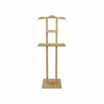 Compactor Bamboo bambusový stojan na oblečenie s odkladacou plochou – 44,5 × 32 × 115 cm